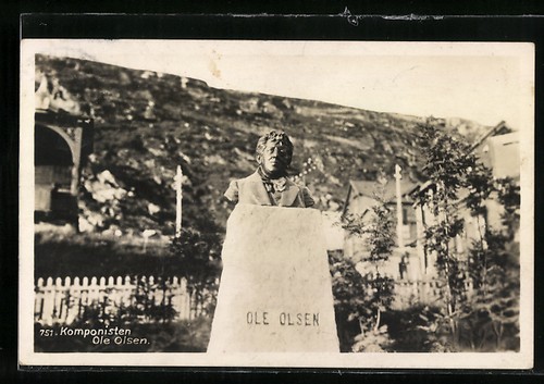 Bust ole olsen composer - bust, olsen,