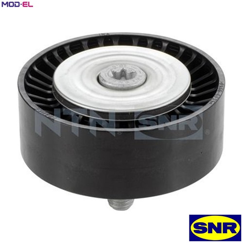 Deflectionguide pulley vribbed - pulley,
