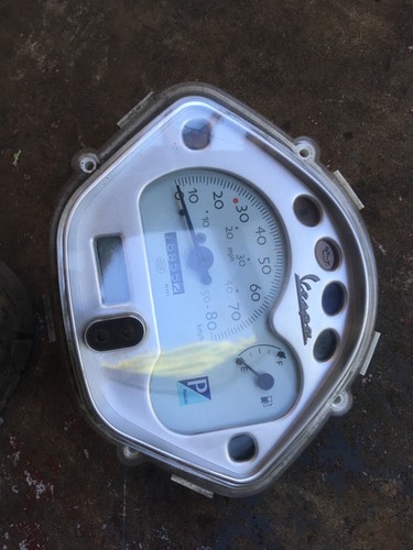 Vespa lx50 clocks - lx50, '10