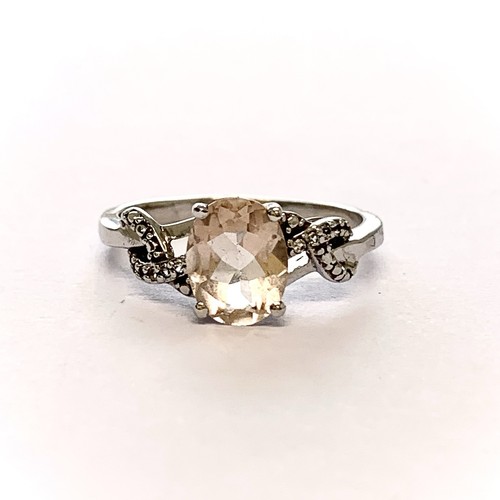 Danburite ring 925 sterling - danburite,