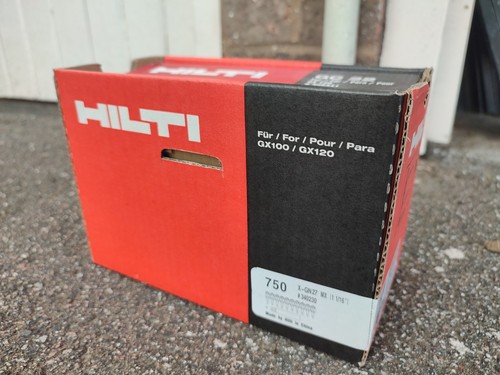 Hilti gx120 nails 27mm - hilti,