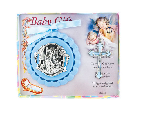 Crib medal blue guardian - medal,