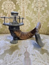 SNUFF MULL INKWELL  INCL  DIP PEN