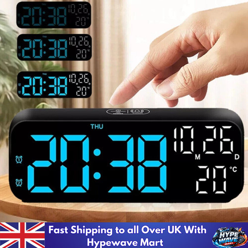 Led electric digital alarm - led,