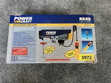 Power Craft 540W electric cable hoist 250kg remote control
