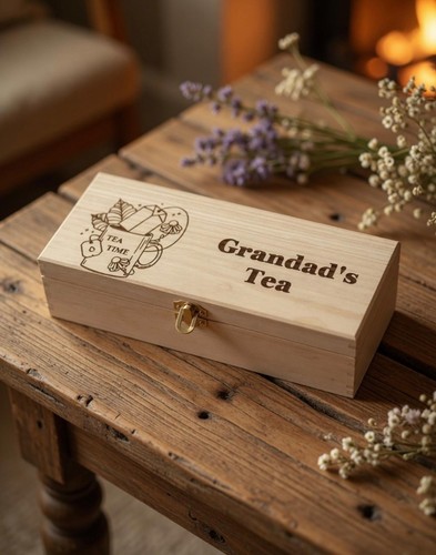 Personalized wooden tea - ✨,