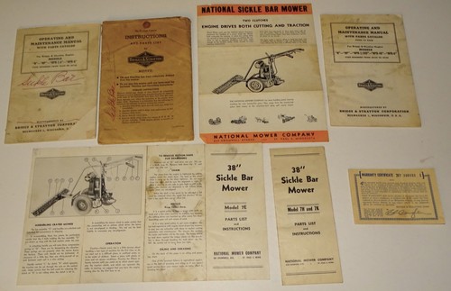 Old national mower - national, company