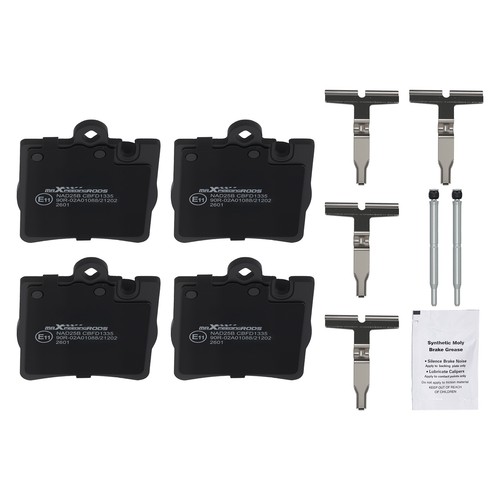 Rear brake pads kit - brake, for