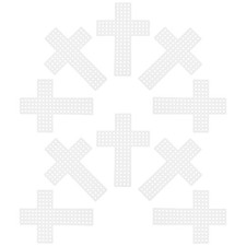  10 Pcs Cross Stitch Plastic