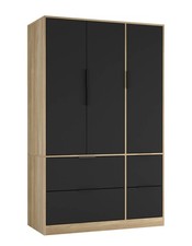 FUJI 3 Door 4 Drawer Wardrobe