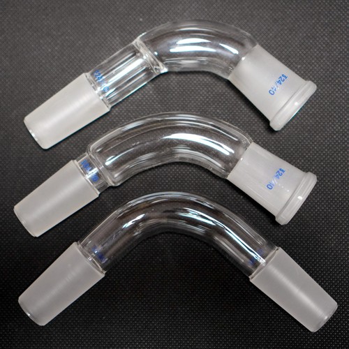 Lab glass bent connecting - lab,