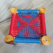 Pakistani mini manji traditional bed kids play toy 