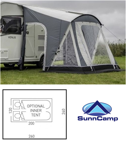 Sunncamp swift 260 deluxe - sunncamp,