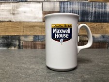 White Mug Maxwell House Coffee