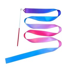 Dance Ribbon Twirling Batons Long Ribbon Rhythmic Gymnastics for Artistic Dance