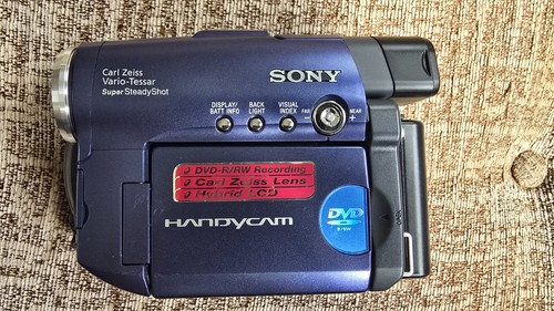 Sony handycam dcr - handycam, blue