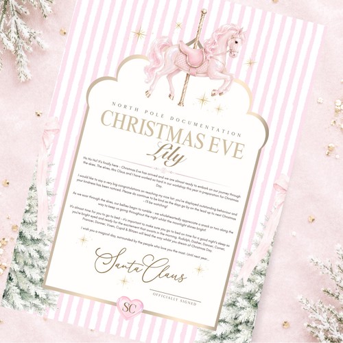 Christmas eve letter - eve,