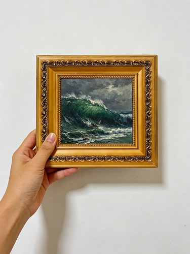 Stormy turbulent ocean waves - turbulent,