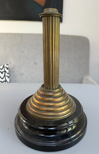 Antique brass beehive - beehive, black