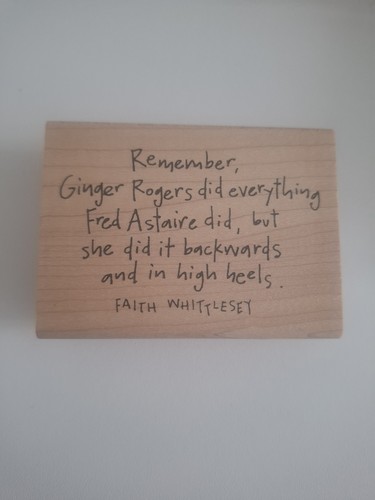 Inkadinkado ginger rogers - inkadinkado,