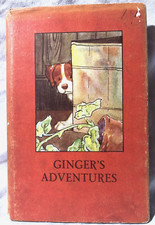 Vintage Ladybird Book, Series 401 - Ginger's Adventures - 1941 - Jacket - Scarce