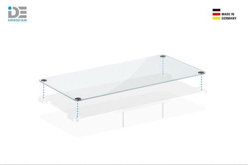 Ide replacement glass plate - replacement,