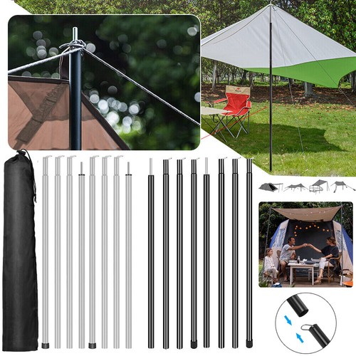 2x200cm tent poles universal - 2x200cm,