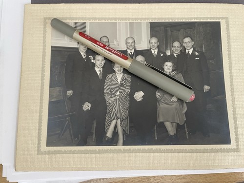 Old mounted photograph from - old,