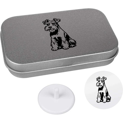 Miniature schnauzer dog - 'miniature,