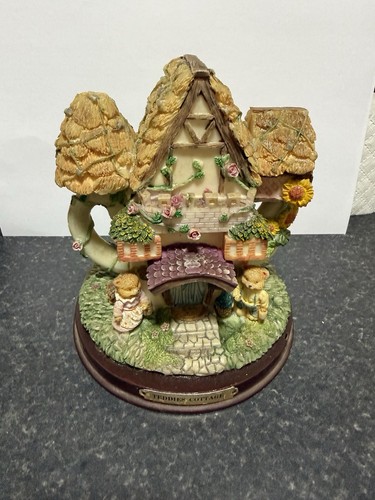 Teddies cottage bear - , cottage”