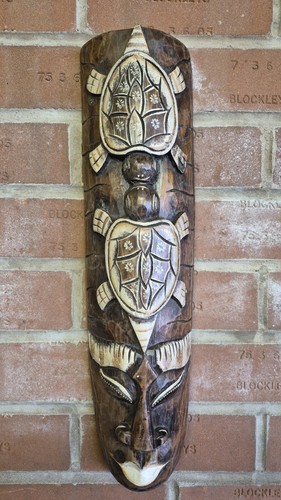 Vintage african tribal wood - african,