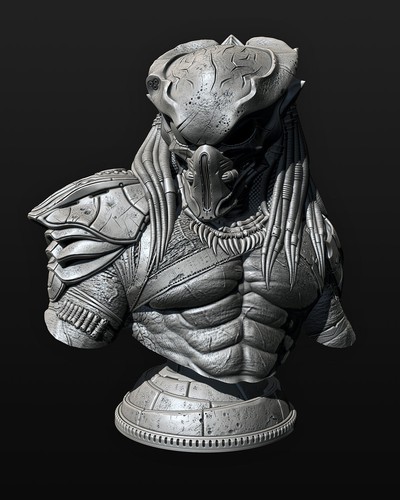 Predator bust 100mm - (movie),