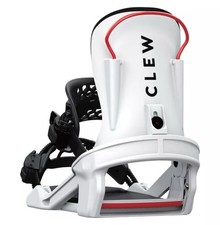 CLEW Freedom 1.0 Step In Binding Model Snowboard White LARGE