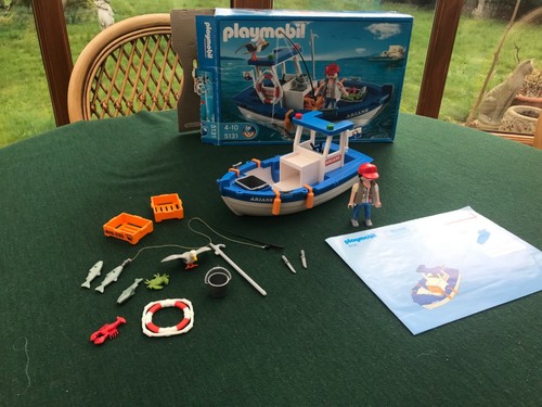 Playmobil small fishing boat - playmobil,