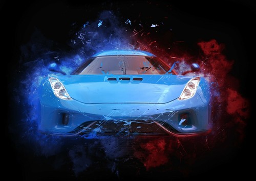 Awesome concept car poster - concept,