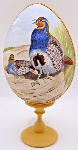 Russian hand painted wood - 4.5",