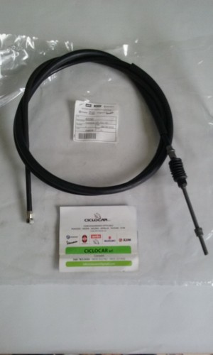 Cable and sheath - cable, rear