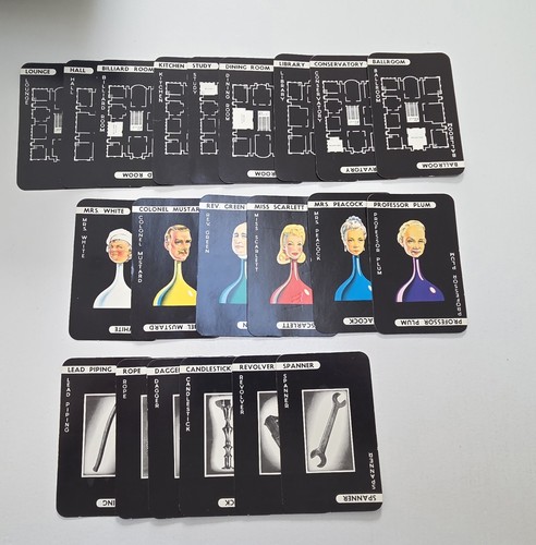 Vintage cluedo board game - cluedo,