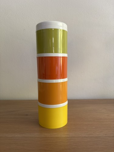 Vintage tupperware stacking - vintage,