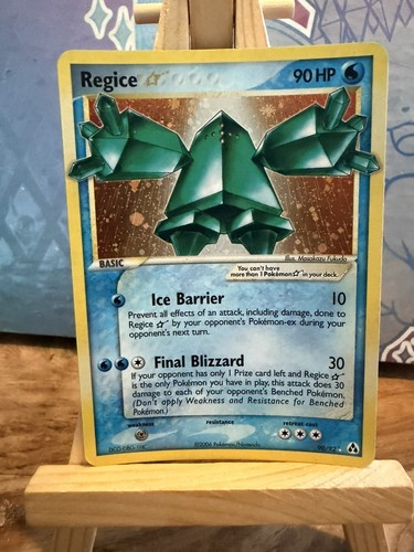 Regice gold star ex - regice,