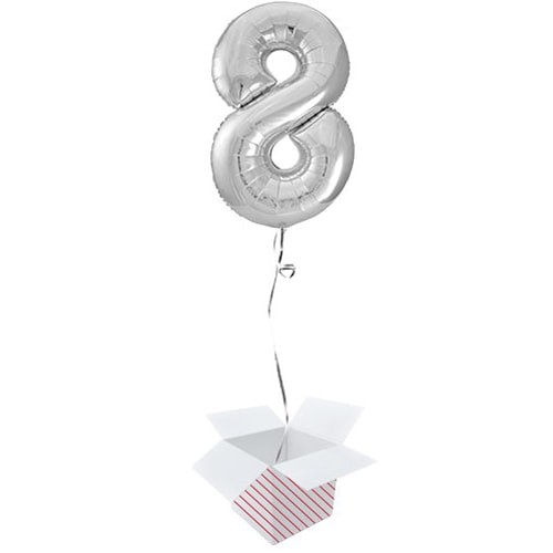 Silver number helium - number, 8