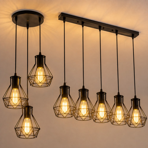 Modern linear pendant - modern,