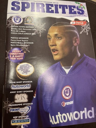 Chesterfield luton town - v,