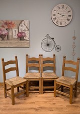 Set farmhouse ladderback - 4,