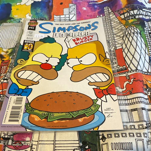 simpsons comics lot