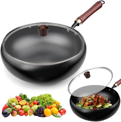 28cm wok non - non, cast