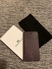 Bouletta Iphone X/XS 10/10S leather phone case Plum Aubergine Colour