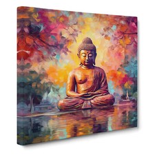 Buddha Impressionism Canvas