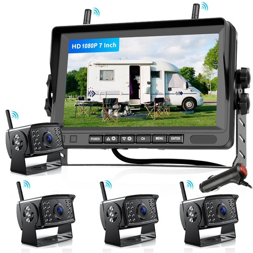 1080p wireless backup camera - wireless,