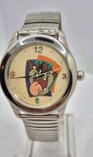 [New]Looney Tunes TASMANIAN DEVIL  Warner Bros Watch Flexible Strap 